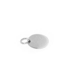 sterling silver 7.3x5.5mm chain tag