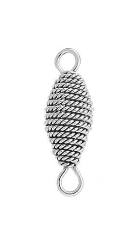 ss 15x7mm spring oval connector