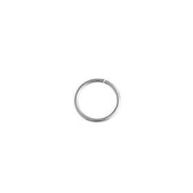 sterling silver 6mm round open jump ring