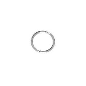 sterling silver 7mm round open jump ring