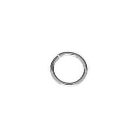 sterling silver 6mm round open jump ring