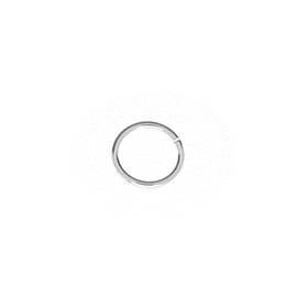 sterling silver 6mm round open jump ring