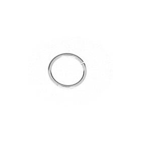 sterling silver 7mm round open jump ring