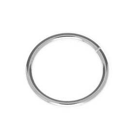 sterling silver 16mm round open jump ring