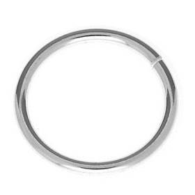 sterling silver 22mm round open jump ring