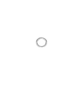 ss 4mm round closed jump ring