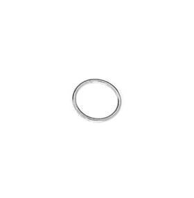 sterling silver 8mm round closed jump ring