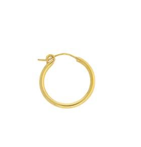 vermeil 20mm hoop earring