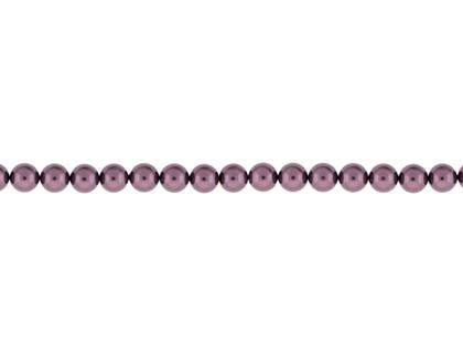 6mm burgundy 5810 swarovski pearls