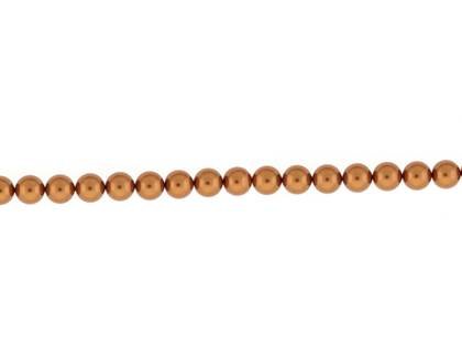 6mm copper 5810 swarovski pearls