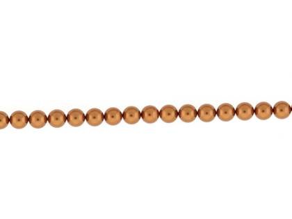 6mm copper 5810 swarovski pearls