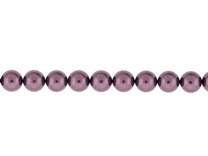 10mm burgundy 5810 swarovski pearls