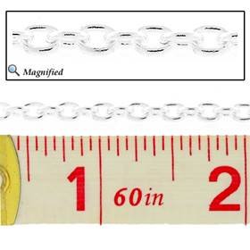 ss 3.5mm oval cable chain