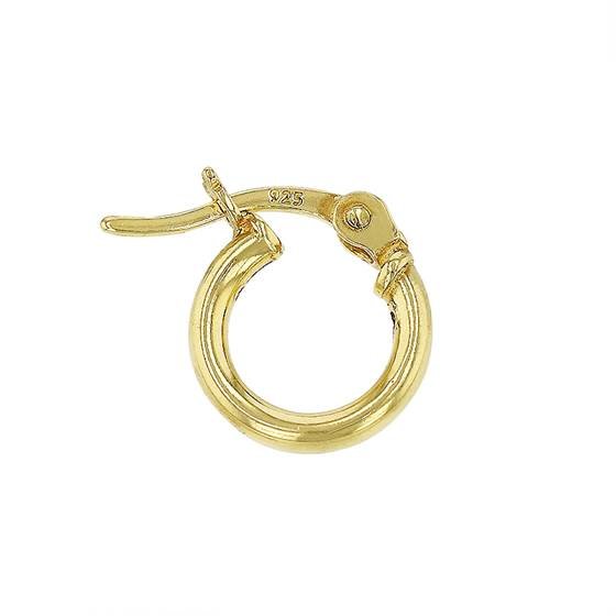 vermeil 10mm hoop earring