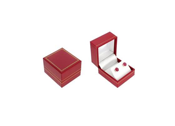 red classic rectangular box