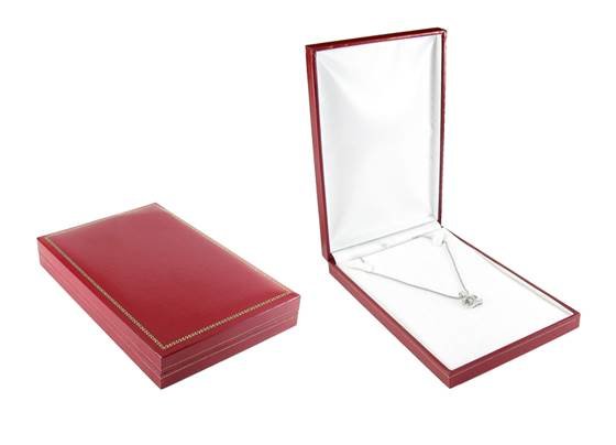 red classic rectangular box