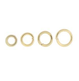 Gold Filled Round Jumpring 1.27mm Thick (16 Gauge)
