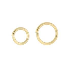 Gold Filled Round Jumpring 1.5mm Thick (15 Gauge)