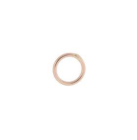 14kr 5mm soldered jump ring 0.63mm thick