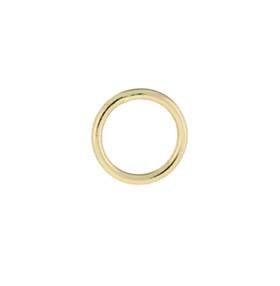 14ky 6.9mm soldered jump ring 0.9mm thick