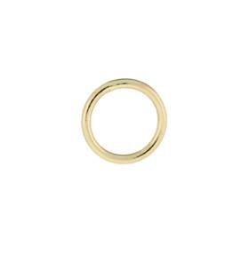 18ky 7.5mm soldered jump ring 0.90mm thick (19 gauge wire)