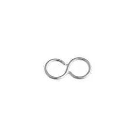 sterling silver 4mm figure 8 jump ring