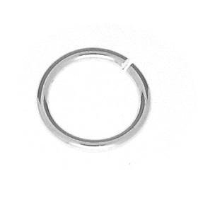 sterling silver 12mm round open jump ring