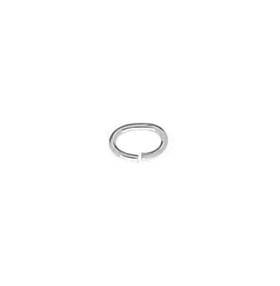 sterling silver 4x6mm oval open jump ring