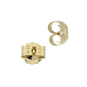 14ky 4.7x0.76mm hole earring friction earnut