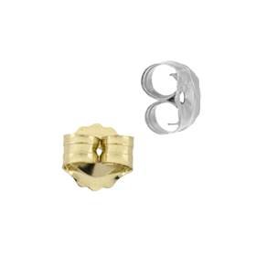 14K 4.70mm Earring Earnut 0.76mm Center Hole