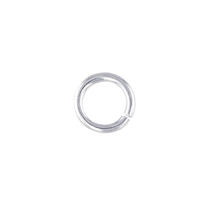 sterling silver 5.5mm round open jump ring