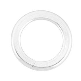 sterling silver 13mm round closed jump ring