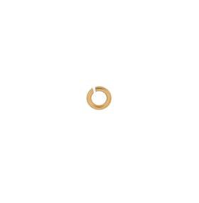 14kr open rose gold jump ring .5mm thick 2.5x.5mm