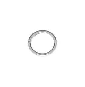 sterling silver 10mm round closed jump ring