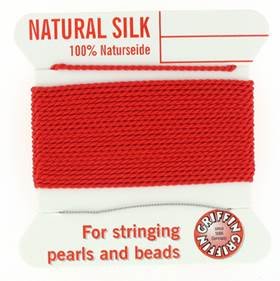 1 coral griffin silk cord 0.35mm