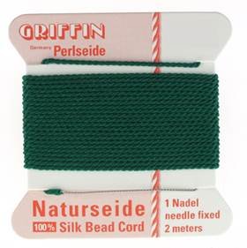 1 green griffin silk cord 0.35mm