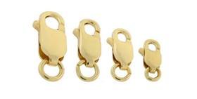 Gold Filled Open Ring Lobster Clasp