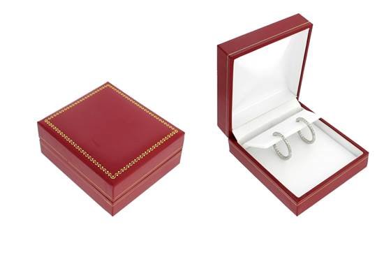 red classic rectangular box