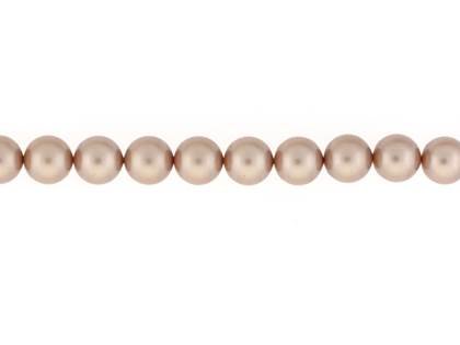 10mm powder almond 5810 swarovski pearls