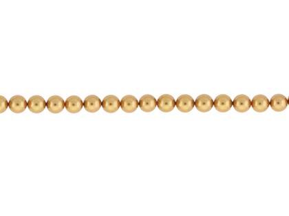 6mm bright gold 5810 swarovski pearls