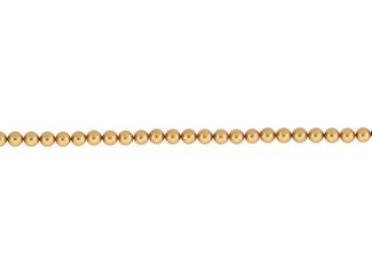 4mm bright gold 5810 swarovski pearls