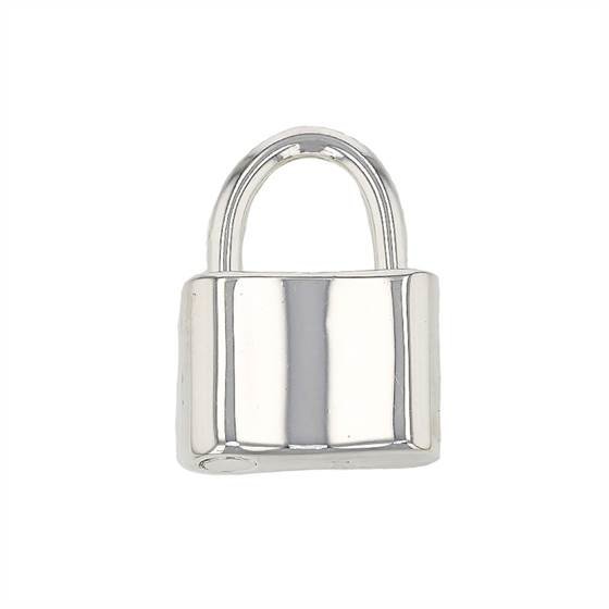 Sterling Silver Padlock Clasp