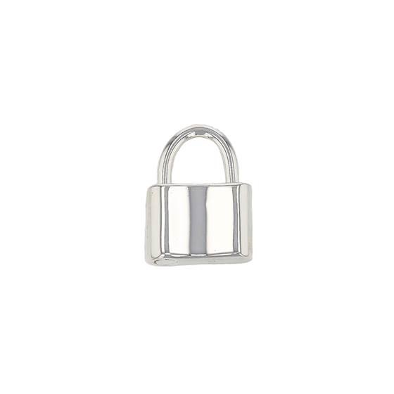 sterling silver 9x12mm padlock clasp