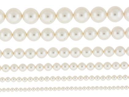 WHITE PEARL SWAROVSKI CRYSTAL