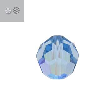 8mm aquamarine aurore boreale 5000 swarovski bead