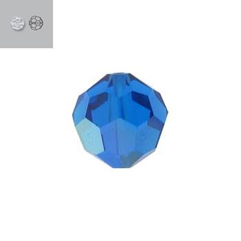 4mm capri blue aurore boreale 5000 swarovski bead