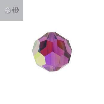 8mm fuchsia aurore boreale 5000 swarovski bead