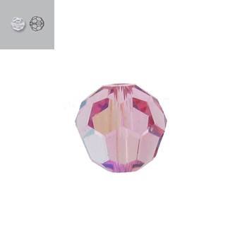 4mm light rose aurore boreale 5000 swarovski bead