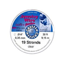 19 strands griffin jewelry wire 0.014inx30ft