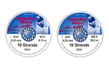Jewelry Beading Wire 0.014 Clear